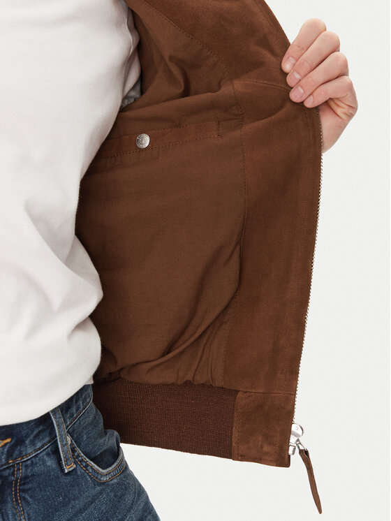 SCHOTT N.Y.C. SCHOTT N.Y.C. Giacca di pelle LC300 Marrone Regular Fit