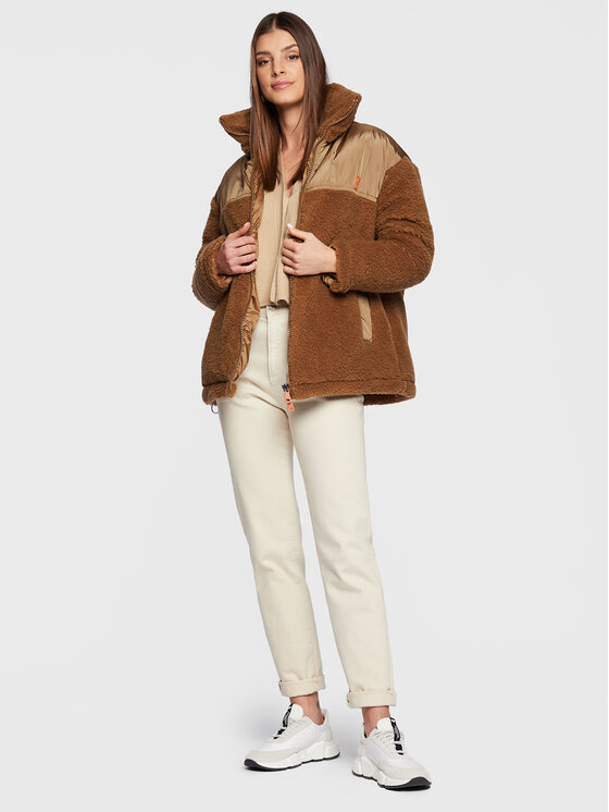 Weekend Max Mara Weekend Max Mara Μπουφάν χειμωνιάτικο Anabela 54860823 Καφέ Regular Fit