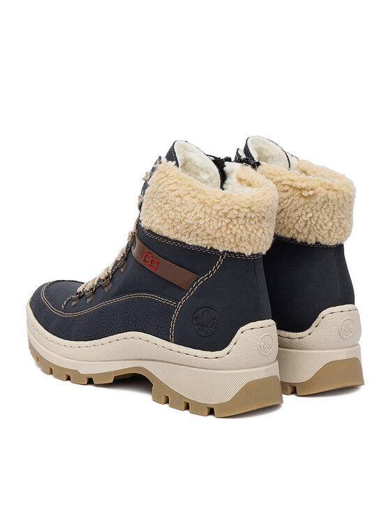 Rieker Rieker Schnürschuhe CEO-X9338-14 Dunkelblau