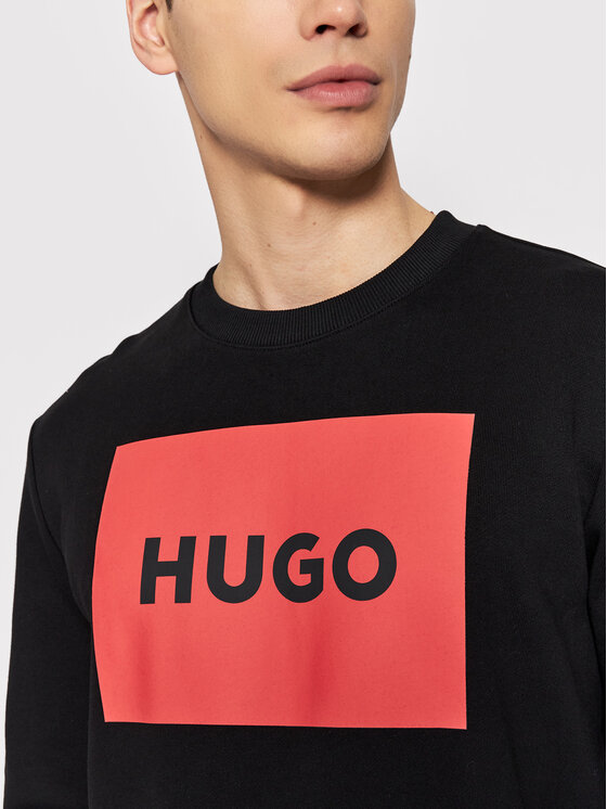 HUGO Hugo Mikina Duragol222 50467944 Černá Regular Fit
