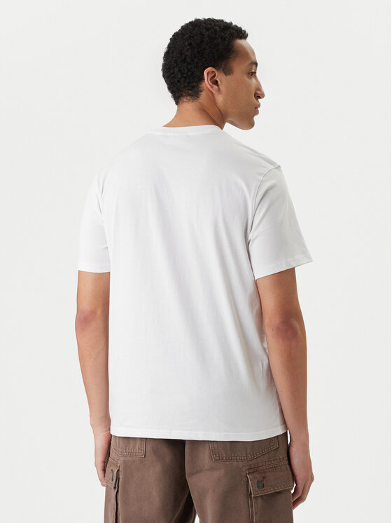 Hunter Hunter T-Shirt Essentials HARM0085252 Bílá Regular Fit