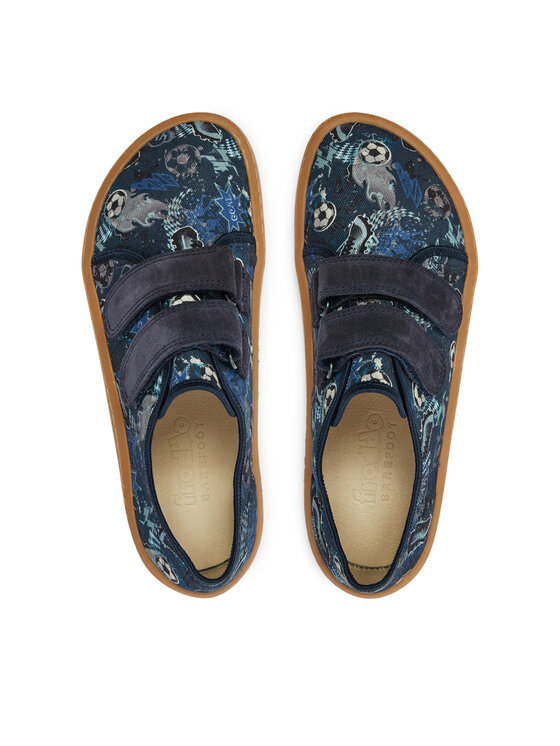 Froddo Froddo Papuče Barefoot Canvas G1700390 D Plava