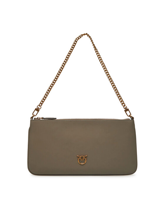 PINKO PINKO Ročna torba Horizontal Flat PE 25 PCPL 102747 A0F1 Siva