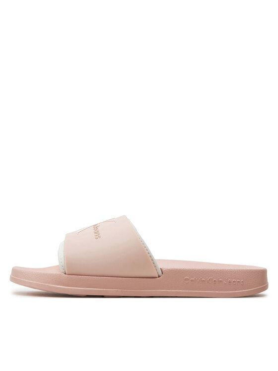 Calvin Klein Jeans Calvin Klein Jeans Nazouváky Slide Monogram Tpu Ml Wn YW0YW00585 Růžová