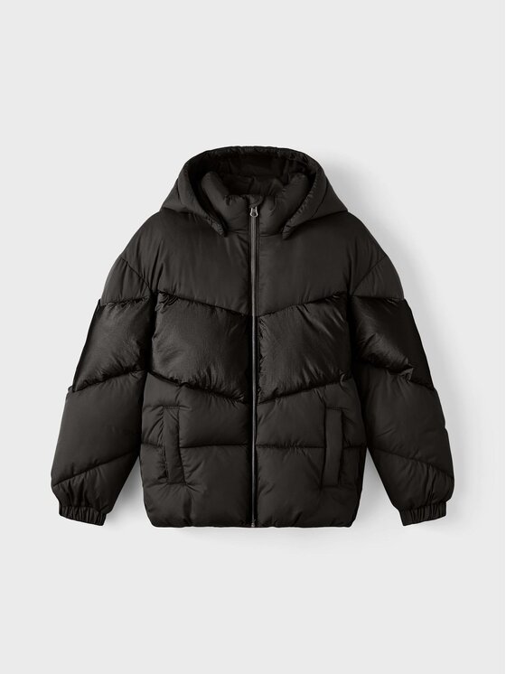 NAME IT Kurtka zimowa 13218494 Czarny Regular Fit