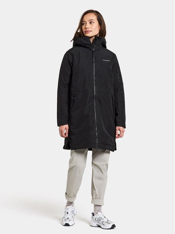 Didriksons Didriksons Parka Ella Wns 2 504835 Μαύρο Regular Fit