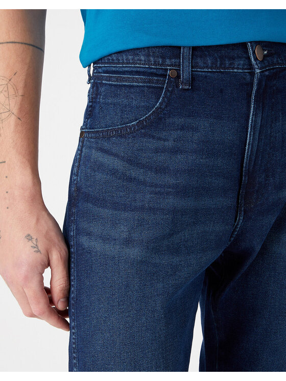 Wrangler Wrangler Jeansy FRONTIER Niebieski Regular Fit