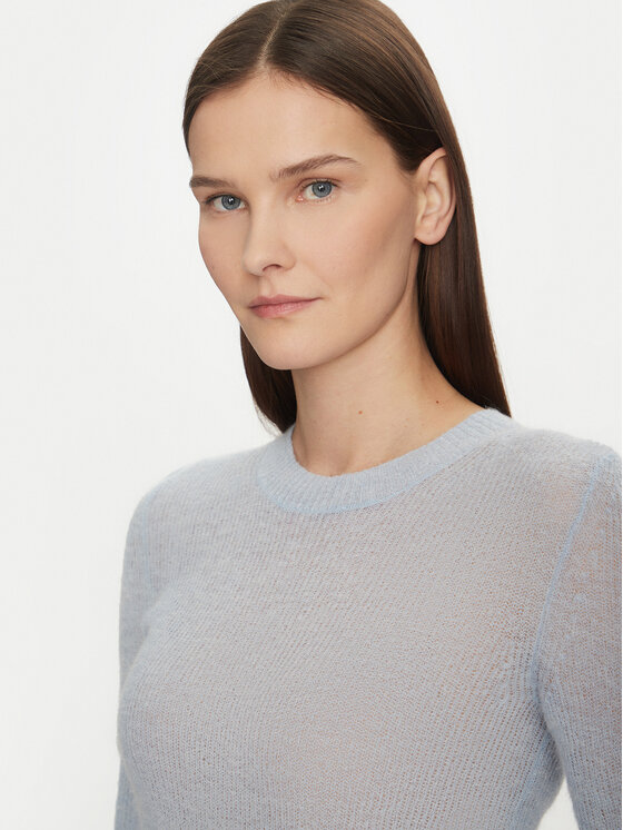 BOSS BOSS Pullover 50530718 Himmelblau Slim Fit
