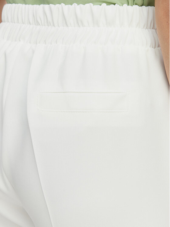 Maryley Maryley Pantaloni di tessuto 26EB616/43VA Bianco Regular Fit