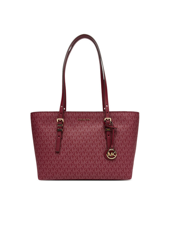 Geantă MICHAEL Michael Kors Quinn 30T5GQNT2V Vișiniu