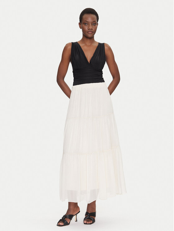 Dixie Dixie Maxi sukňa G207W007A Béžová Regular Fit