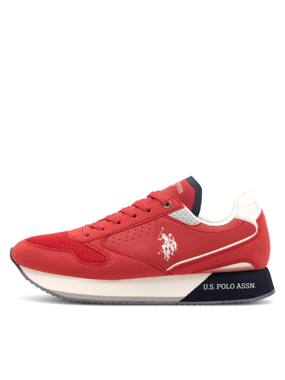 U.S. Polo Assn. U.S. Polo Assn. Sneakersy NOBIL003G Czerwony
