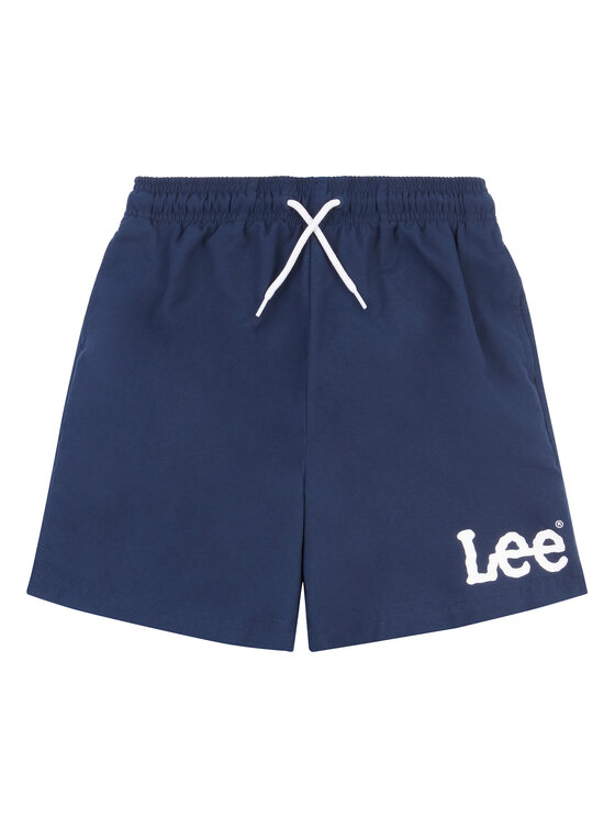 Lee Pantaloni scurți pentru înot Wobbly Graphic LEE0102 Bleumarin