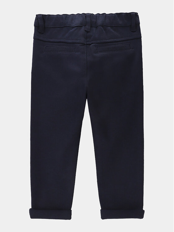 Coccodrillo Coccodrillo Chino nohavice WC4120101EBB Tmavomodrá Slim Fit