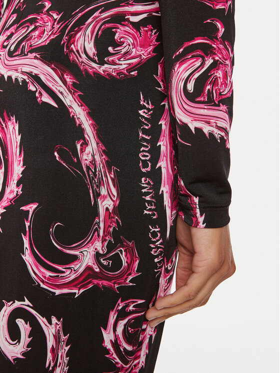 Versace Jeans Couture Versace Jeans Couture Sukienka codzienna 77HAO9B0 JS358 Różowy Slim Fit