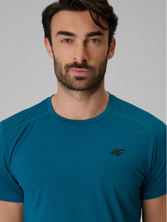 4F 4F Koszulka techniczna NO LIMITS Zielony Regular Fit