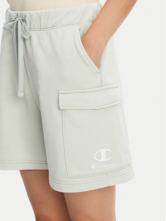 Champion Champion Szorty sportowe 118024 Zielony Standard Fit