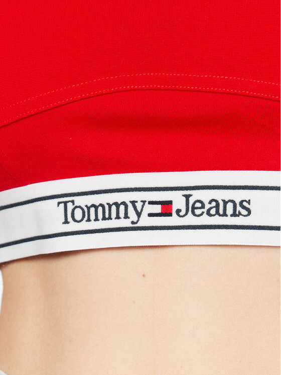 Tommy Jeans Tommy Jeans Topiņš DW0DW15300 Sarkans Slim Fit