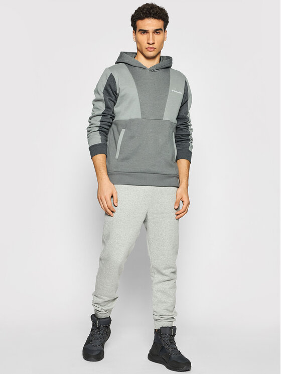 Felpa Lodge™ Colorblock 1956663 Grigio Regular Fit...
