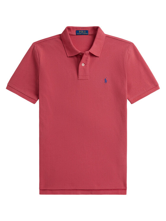 Polo Ralph Lauren Polo Ralph Lauren Тениска с яка и копчета 323703632511 Червен Regular Fit
