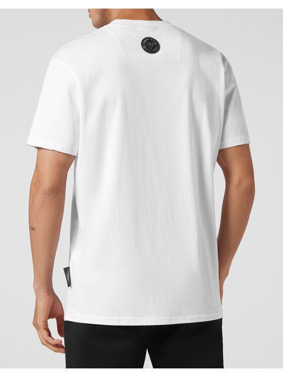 Plein Sport Plein Sport T-Shirt 3543 Biały Regular Fit