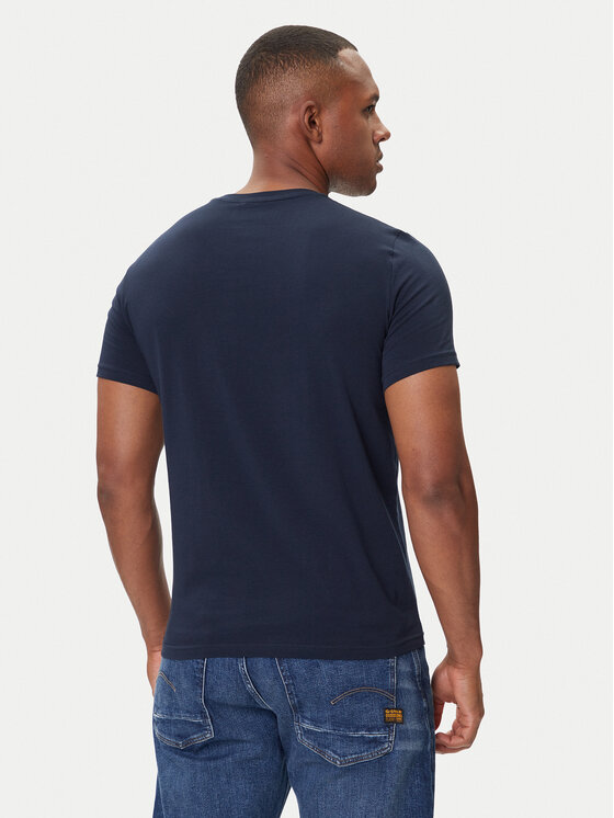 Emporio Armani Emporio Armani T-Shirt 28210 Modrá Comfort Fit