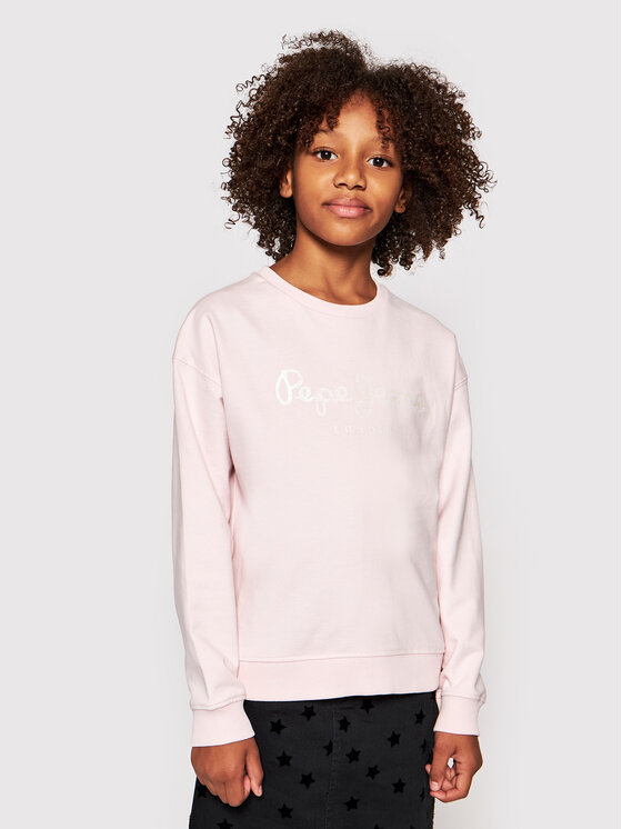 Pepe Jeans Pepe Jeans Bluza Rose PG581083 Różowy Regular Fit
