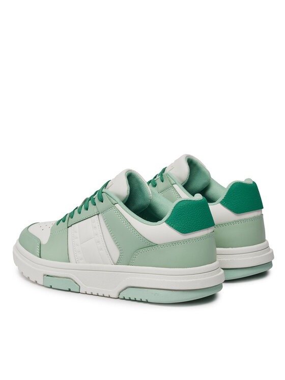 Tommy Jeans Tommy Jeans Superge Tjw Skate Sneaker Ltr EN0EN02423 Zelena