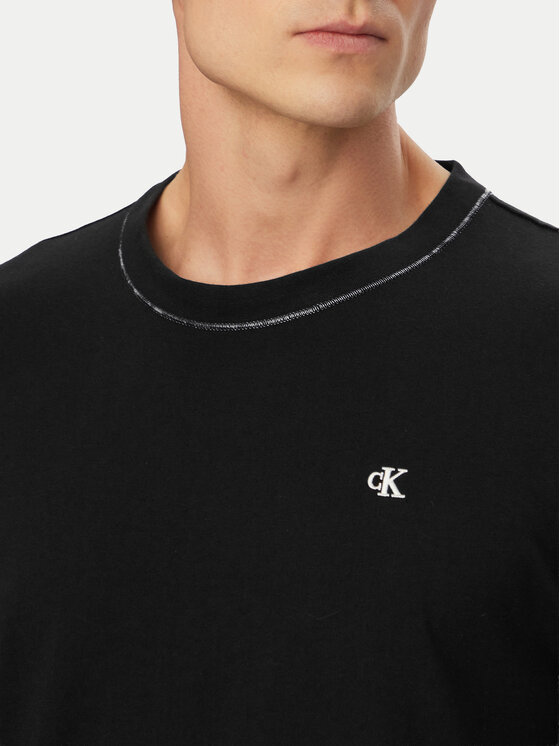 Calvin Klein Calvin Klein Тишърт LV04LF223G Черен Regular Fit