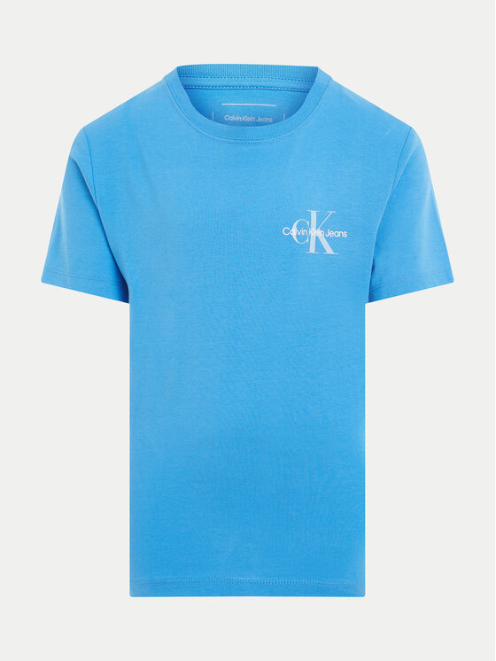 Calvin Klein Jeans Calvin Klein Jeans T-Shirt IU0IU00678 Niebieski Regular Fit