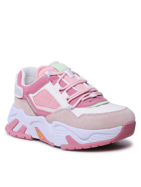 Replay Sneakers Solar Monde GWS7O.000.C0001L Roz Femei imagine noua