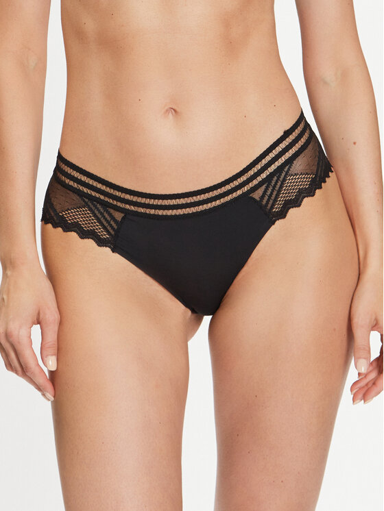 Passionata Brazílske nohavičky Rodeo P47L40 Čierna