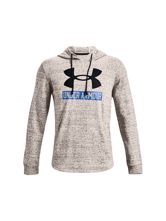 Under Armour Under Armour Bluza UA Rival Terry Logo Hoodie Szary Loose Fit