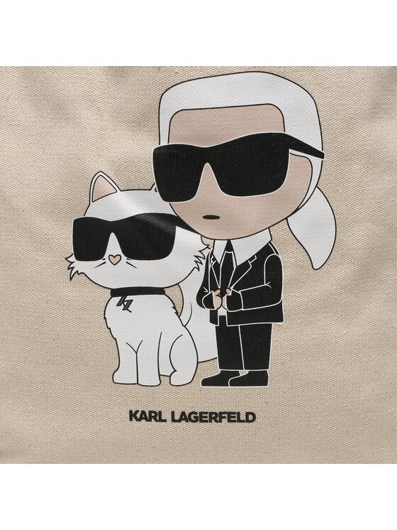 KARL LAGERFELD KARL LAGERFELD Ročna torba 230W3179 Bež