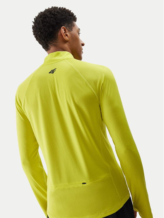 4F 4F Technisches T-Shirt 4FWSS24TFLOM240 Grün Regular Fit