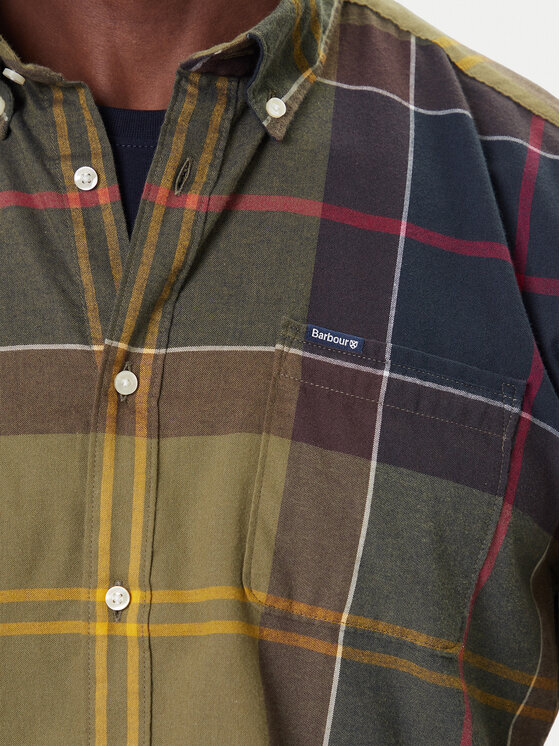 Barbour Barbour Krekls Glendale MSH4992TN52 Zaļš Regular Fit