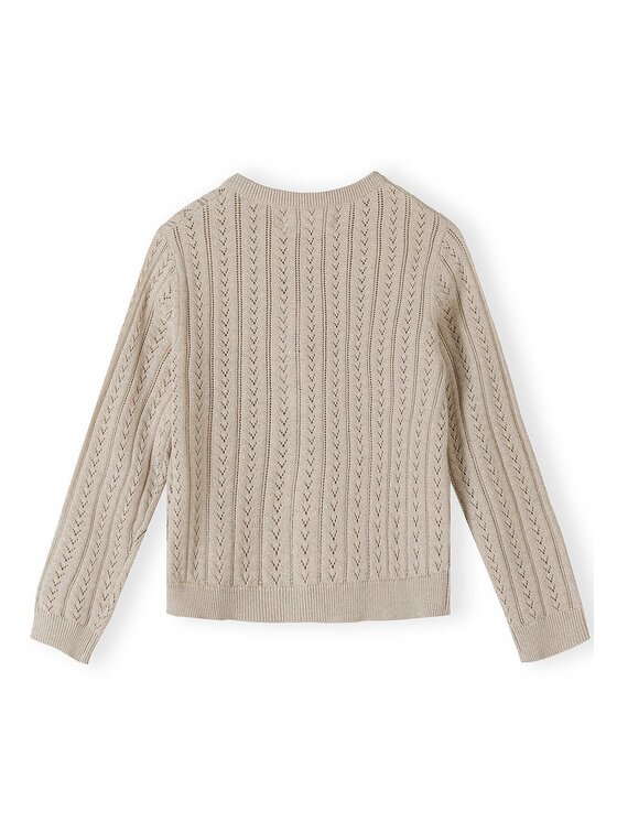 minoti minoti Kardigan 32KNIT155 Beżowy Regular Fit