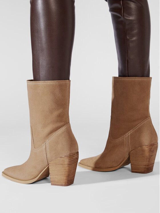 Simple Simple Cizme și botine cowboy SL-54-02-000057 Bej