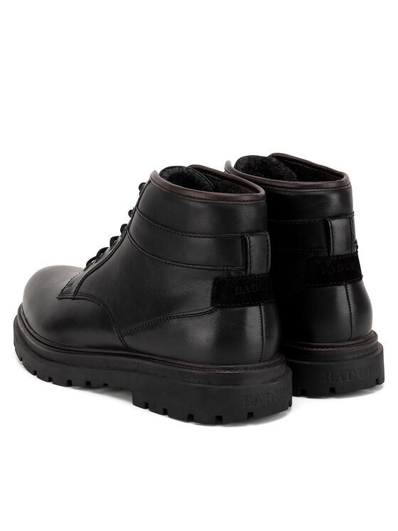 Badura Badura Schnürschuhe CHARLIE-02 MI08 Schwarz