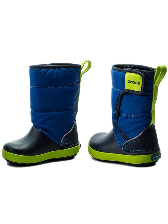 Crocs Crocs Schneeschuhe Lodgepoint Snow Boot K 204660 Blau
