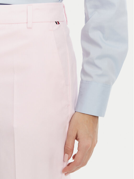 Tommy Hilfiger Tommy Hilfiger Pantaloni chino WW0WW40504 Rosa Straight Fit