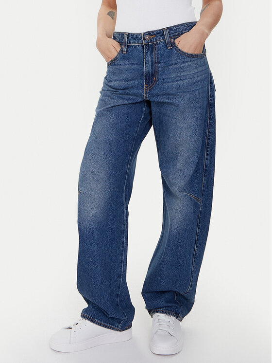 Levi's® Levi's® Blugi Dad Barrel 0039A-0001 Albastru Baggy Fit