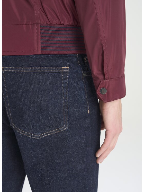 Pako Lorente Pako Lorente Kurtka bomber P24SF-5X-001 Czerwony Classic Fit