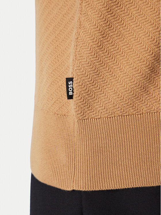 BOSS BOSS Sweater H-Lomarino 50565511 Bézs Regular Fit