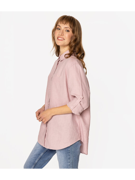 Lee Cooper Lee Cooper Koszula LINA 2020 Różowy Regular Fit