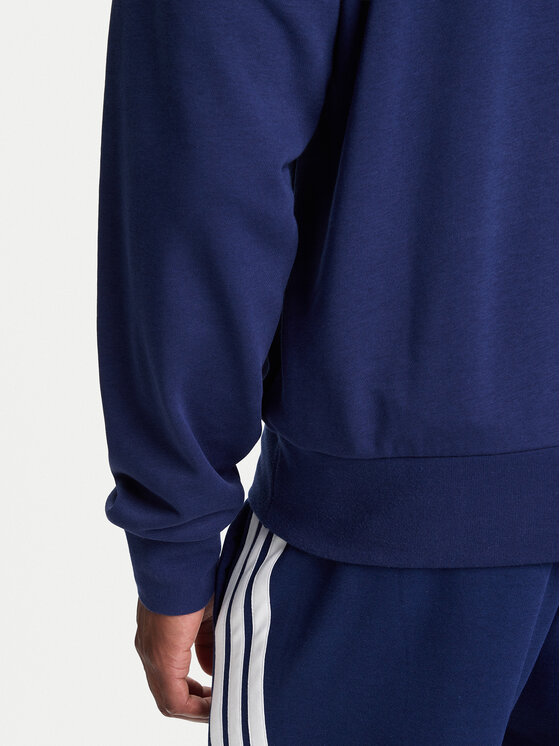 adidas adidas Mikina Essentials Big Logo JE8890 Tmavomodrá Regular Fit