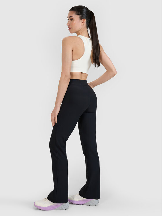 4F 4F Spodnie dresowe EMPOWERED BY NATURE Czarny Regular Fit
