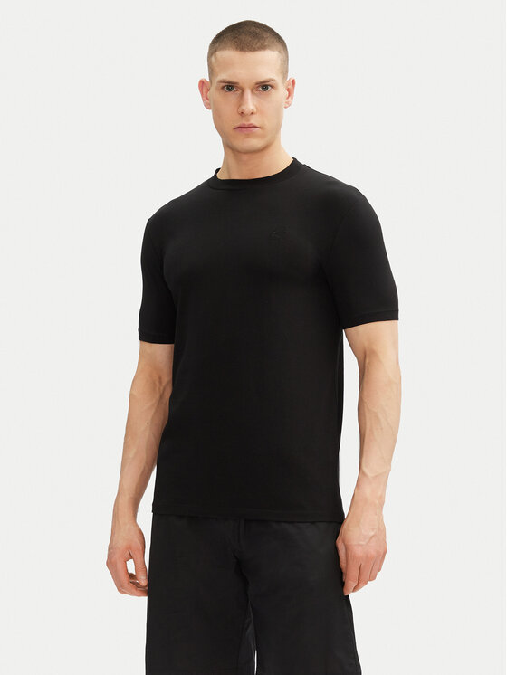 Męski T-Shirt KARL LAGERFELD, Rozmiar XXL, Czarny, 755750 500221