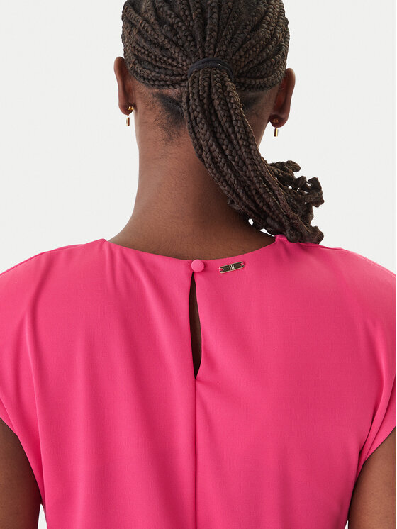 Fracomina Fracomina Abito da cocktail FS26SD2008W62601 Rosa Slim Fit