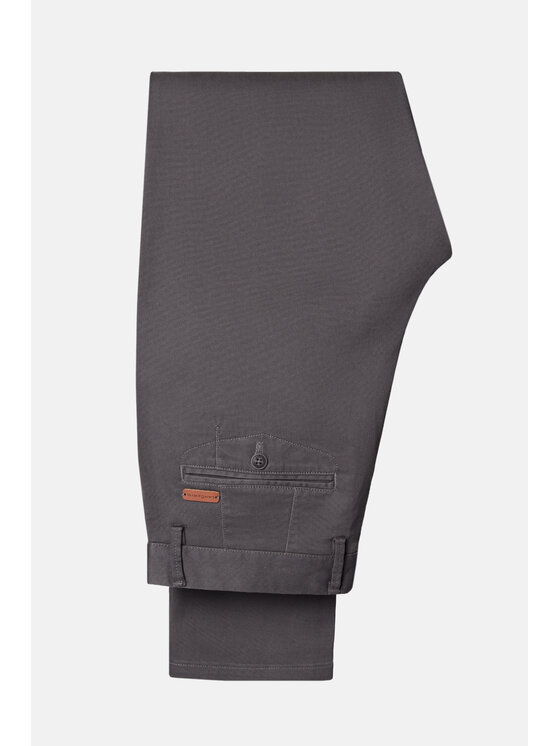 Lancerto Lancerto Chinosy Monaco SP082223000014 Szary Slim Fit